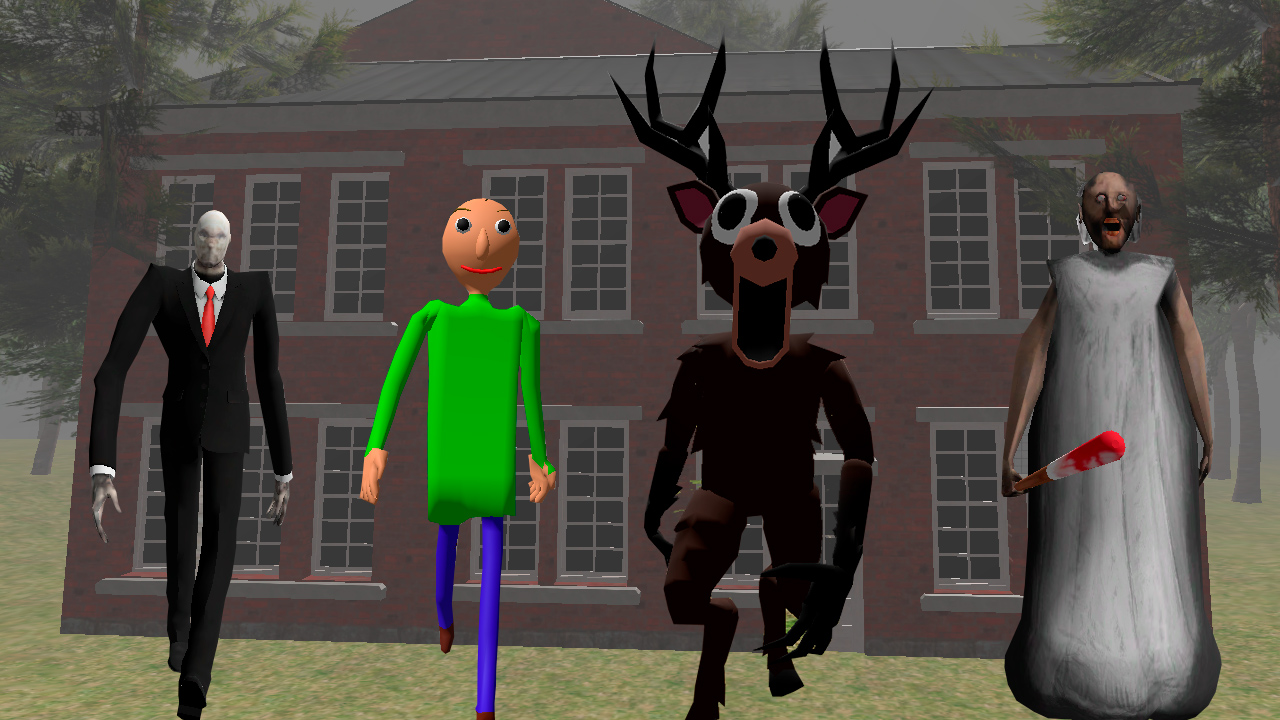 Image Asylum: Baldi Granny Slender